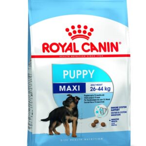 royal canin maxi puppy food, 1 kg, dry food, supports immune system & digestive health, provides long growth, moderate energy